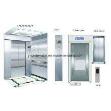 Passenger Elevator with Etching Stainless Steel Car Cabin